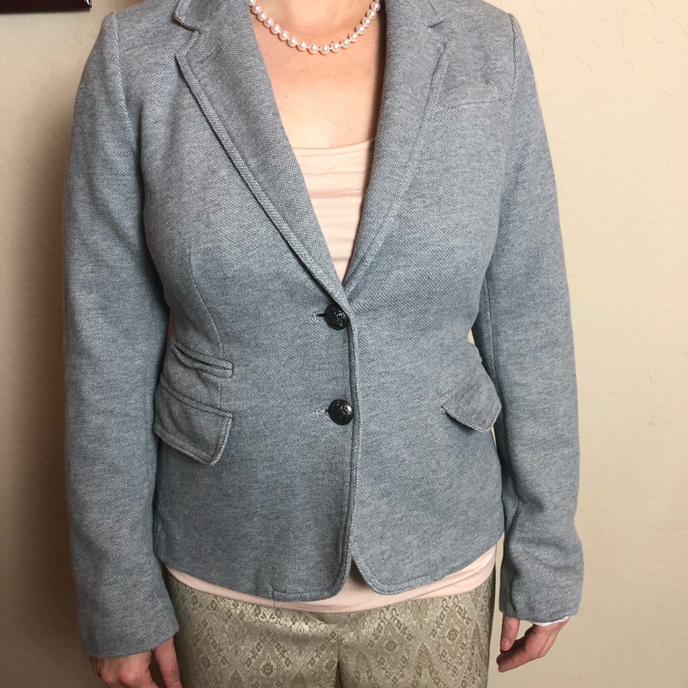 Gray Banana Republic Academic Blazer - 4 Reg